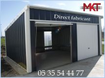 garage metallique 2 voitures en kit toulouse